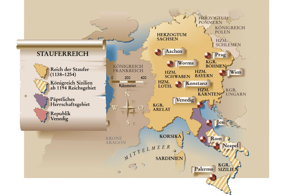 Stauferreich-Karte
